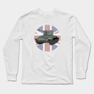 Challenger WW2 British Tank Long Sleeve T-Shirt